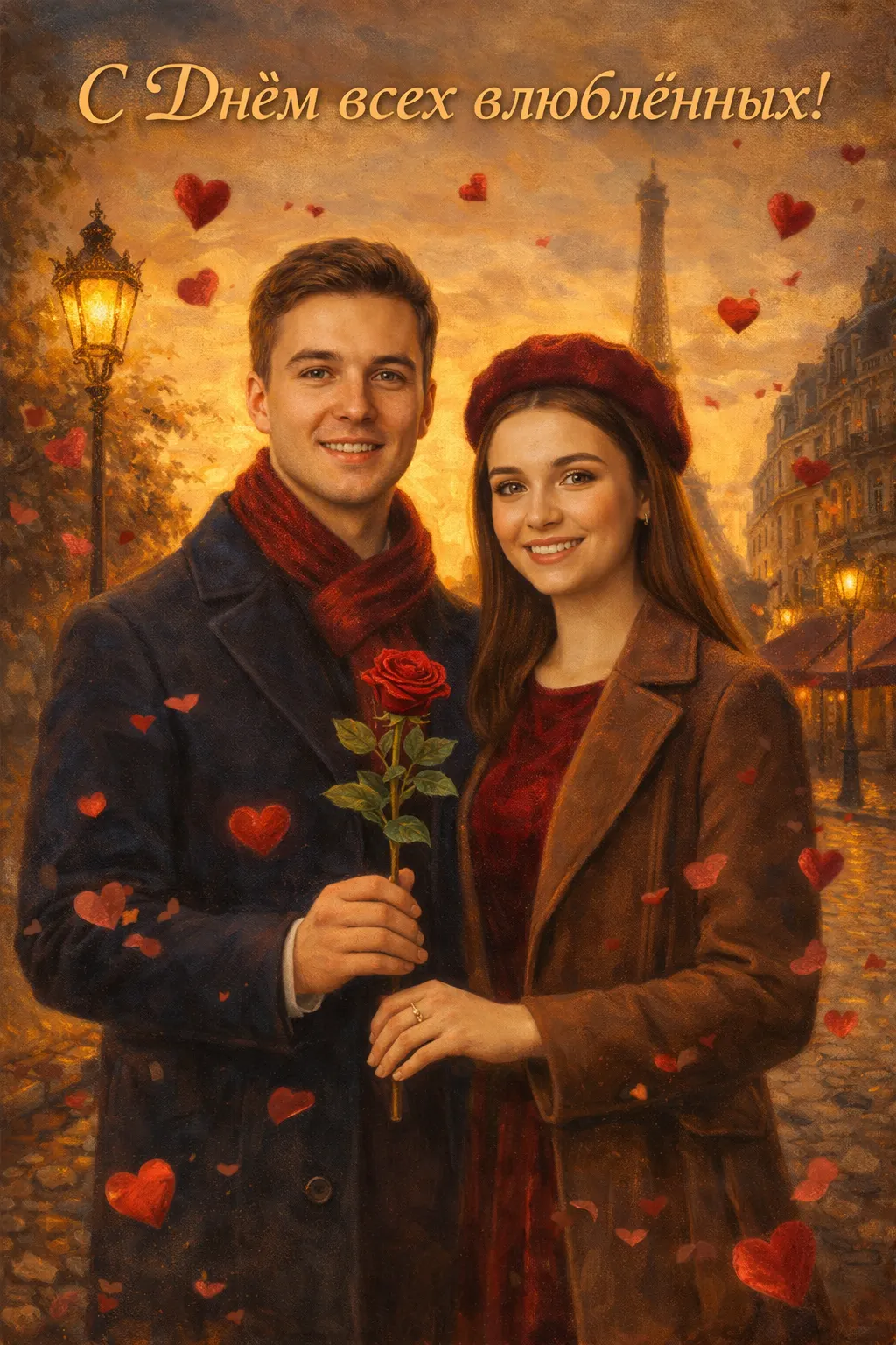 День в Париже