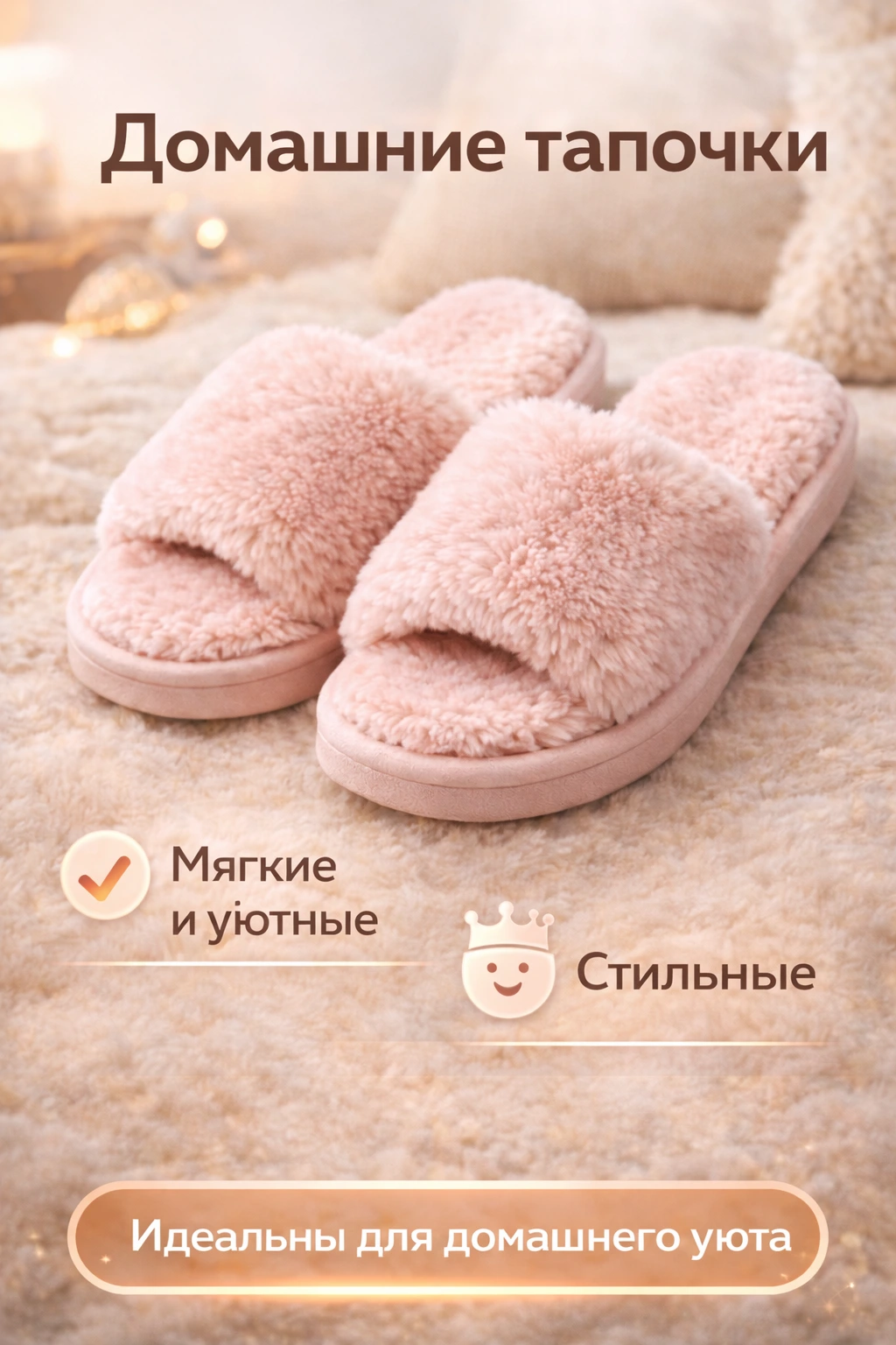 Карточка товара с тапочками