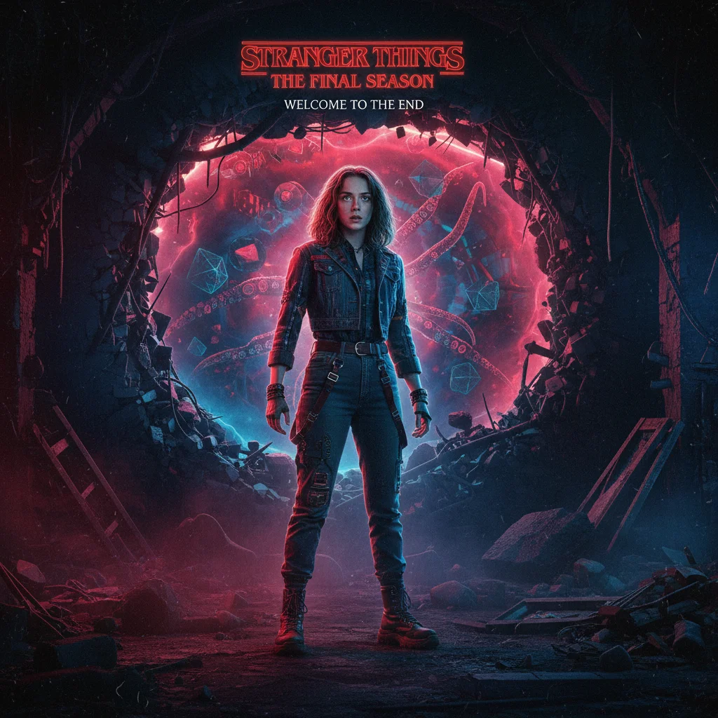 Постер «Очень странные дела»