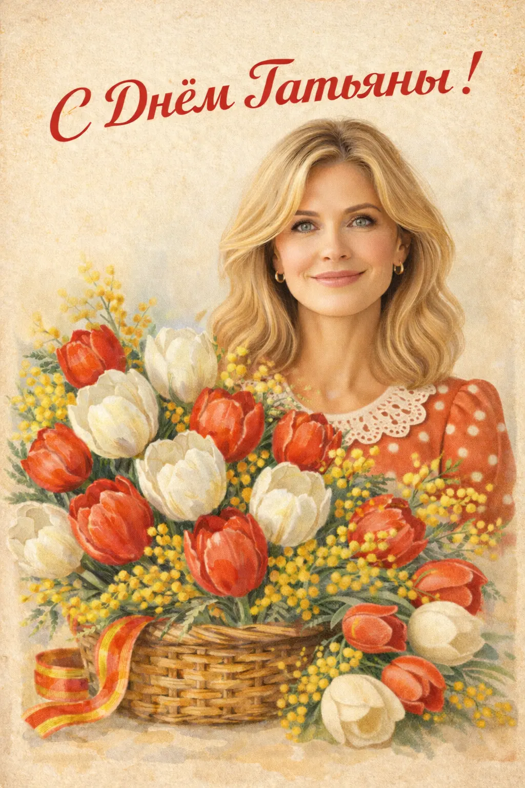 Открытка С Татьяниным днем